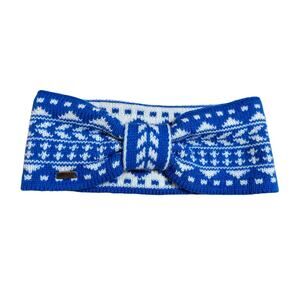 Pistil Winter Headband Warm Earmuffs Blue White Scandinavian Nordic Print